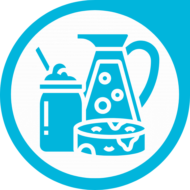 Materia prima productos lacteos